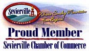 Sevierville Chamber of Commerce member.